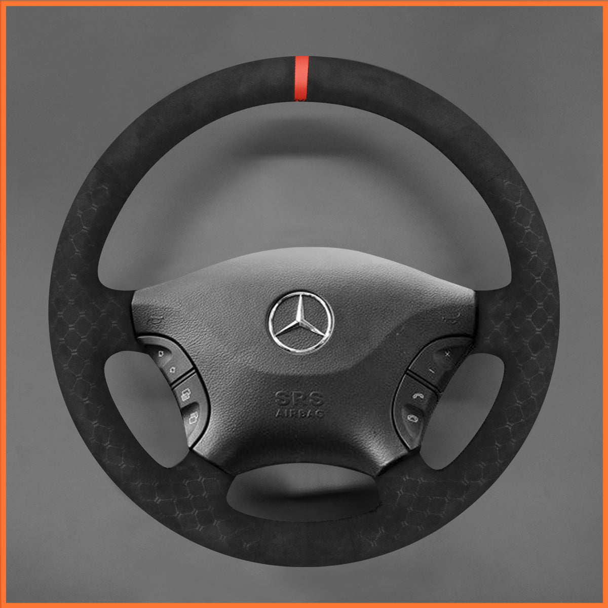 Funda de volante MEWANT para Mercedes Benz Viano W639 Vito Sprinter 2006-2013