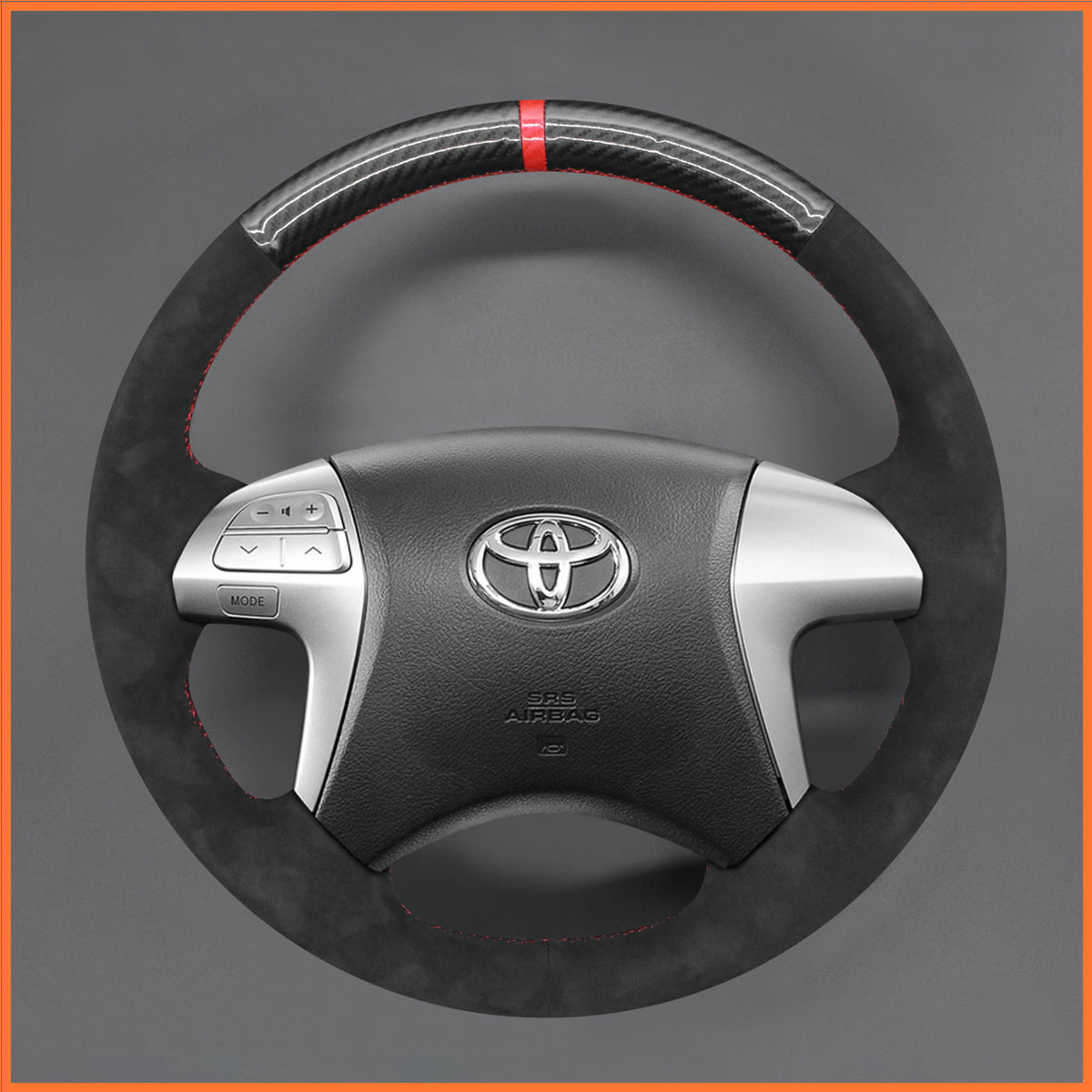 MEWANT Lenkradbezug für Toyota Highlander / Camry / Isis / Mark X Zio / Premio / Noah / Voxy / Previa / Estima 2006-2015 - Mewant.de