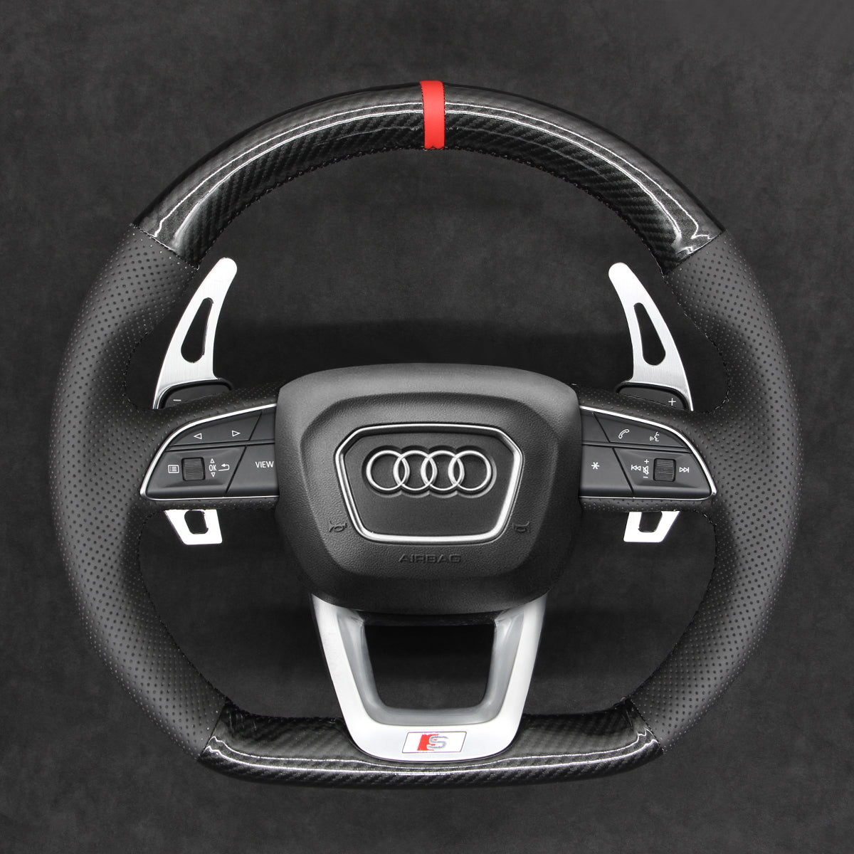 Schaltwippen für Audi Q3 / Q5 / Q7 / Q8 / SQ5 / SQ8 2015-2022 - Mewant.de