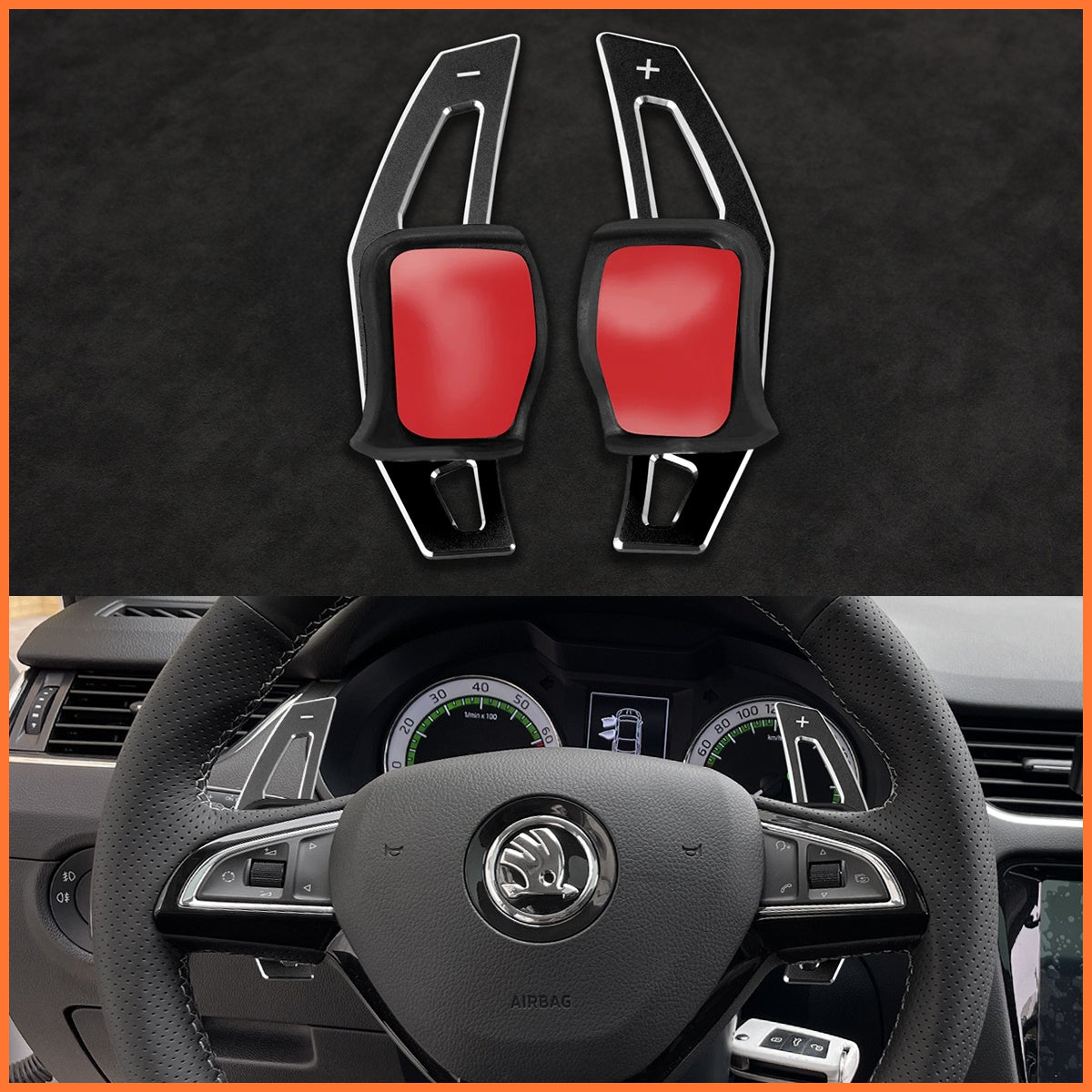 Levas de cambio para Skoda Citigo / Fabia / Karoq / Rapid / Roomster / Octavia / Superb / Yeti / Kodiaq / Scala 2013-2019