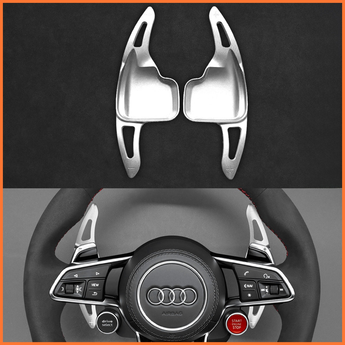 Schaltwippen für Audi R8 / TT RS / TTS 2014-2023 - Mewant.de