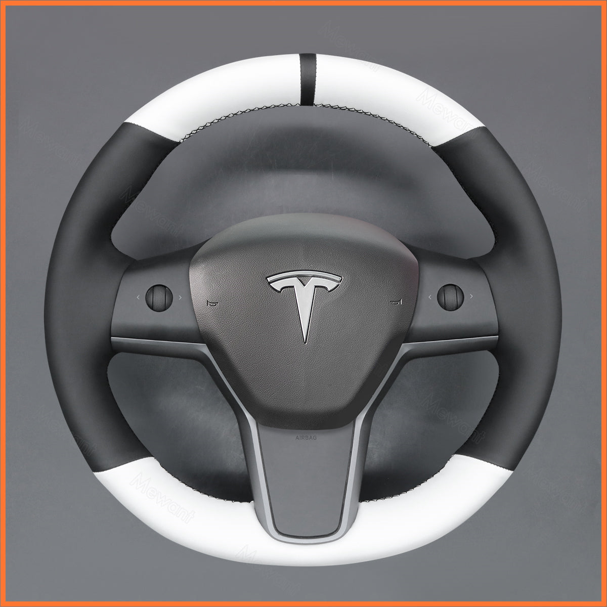 MEWANT Lenkradbezug für Tesla Model 3 2019-2023 / Model Y 2021-2023 - Mewant.de