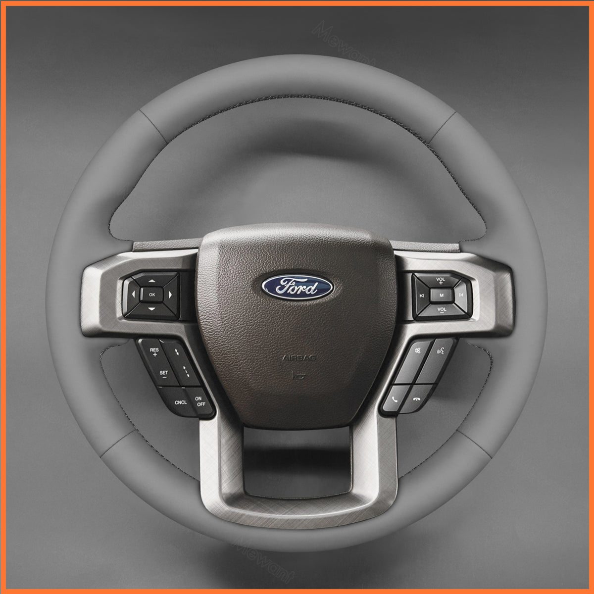 MEWANT Lenkradbezug für Ford F-150 F150 2015-2021 / F-250 F250 2017-2023 - Mewant.de
