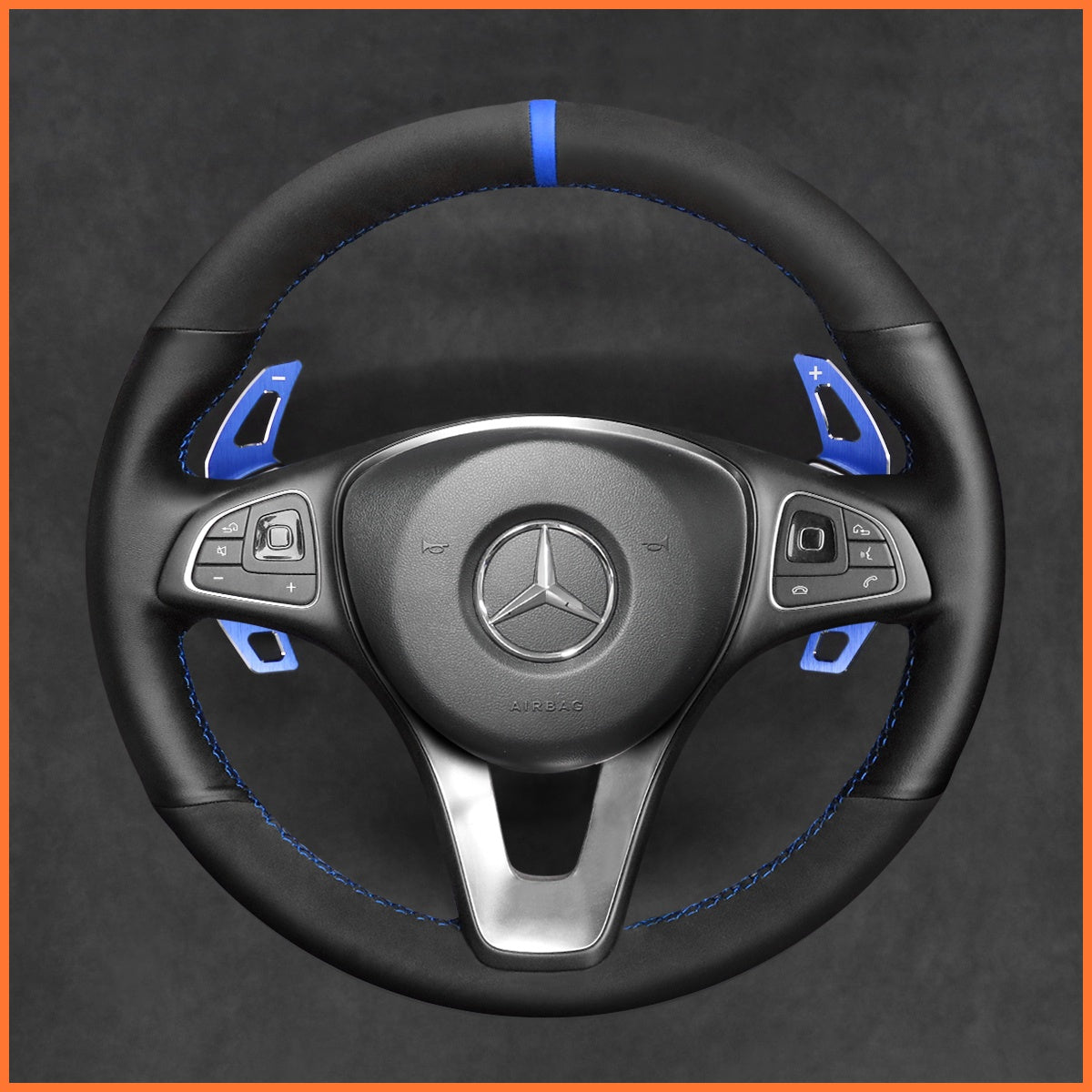 Schaltwippen für Mercedes Benz C117 / C218 / W176 / W205 / W213 / W218 / W246 / W253 / W447 / X166 / X253 2014-2023 - Mewant.de