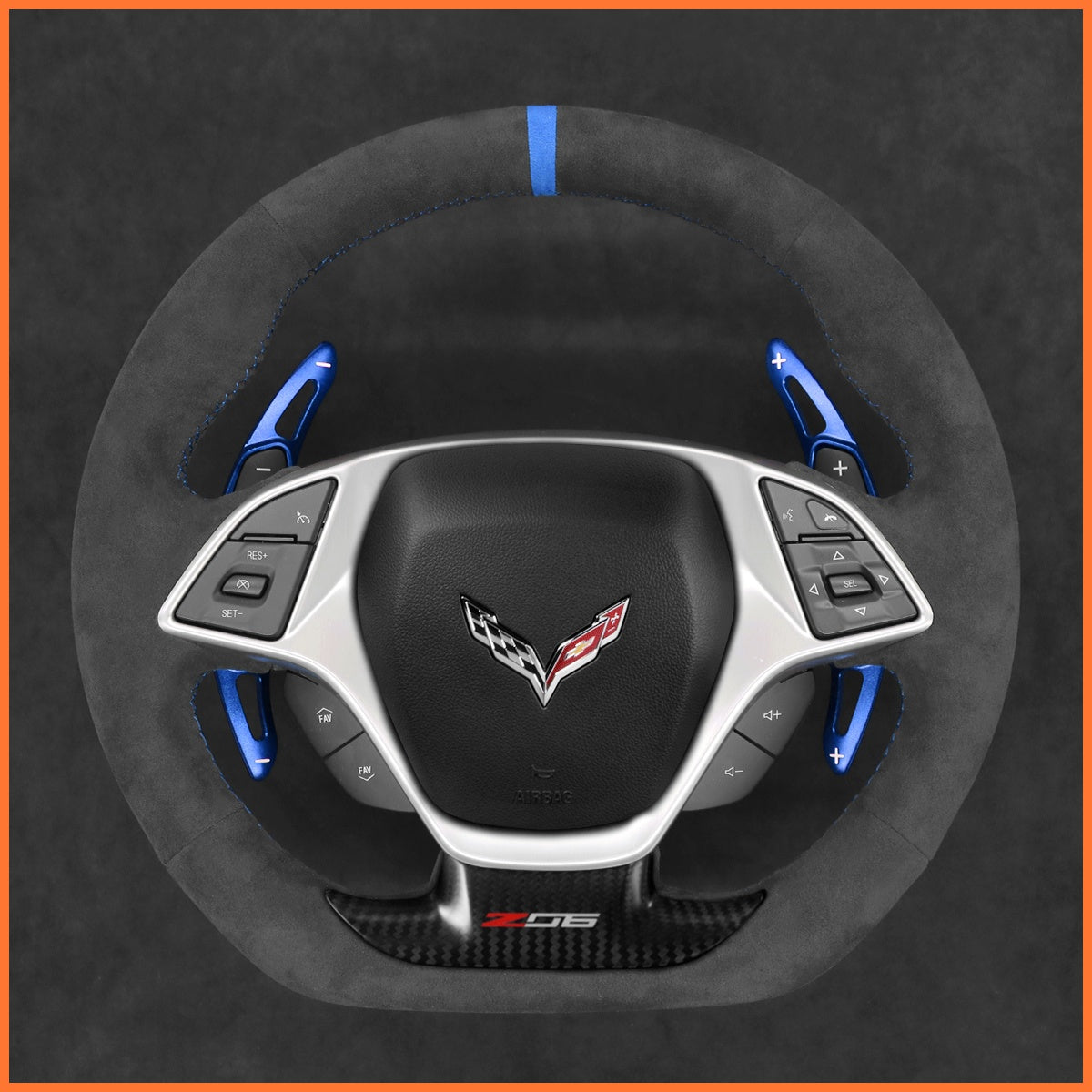 Schaltwippen für Chevrolet Corvette (C7) 2015-2020 - Mewant.de
