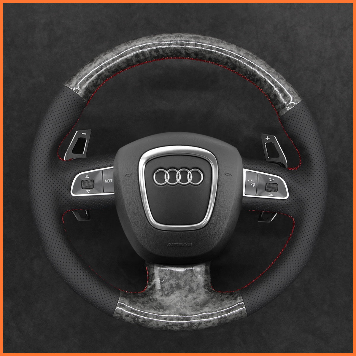 Schaltwippen für Audi A3 / A4 / A5 / A8 / S4 / S5 / S6 / S8 2005-2013 - Mewant.de