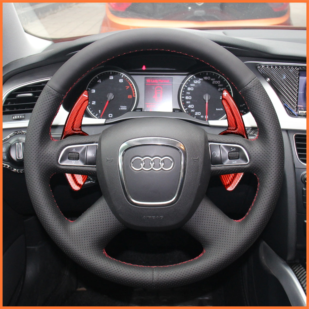Schaltwippen für Audi A3 / A4 / A6 / A8 / Q5 / Q7 / S8 2006-2013 - Mewant.de
