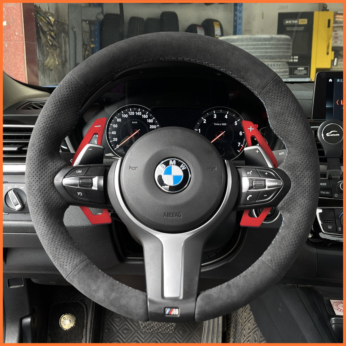 Schaltwippen für BMW M Sport F07 / F10 / F12 / F20 / F21 / F30 / F33 / X3 / X4 / X5 / M140i / M50d 2012-2020 - Mewant.de
