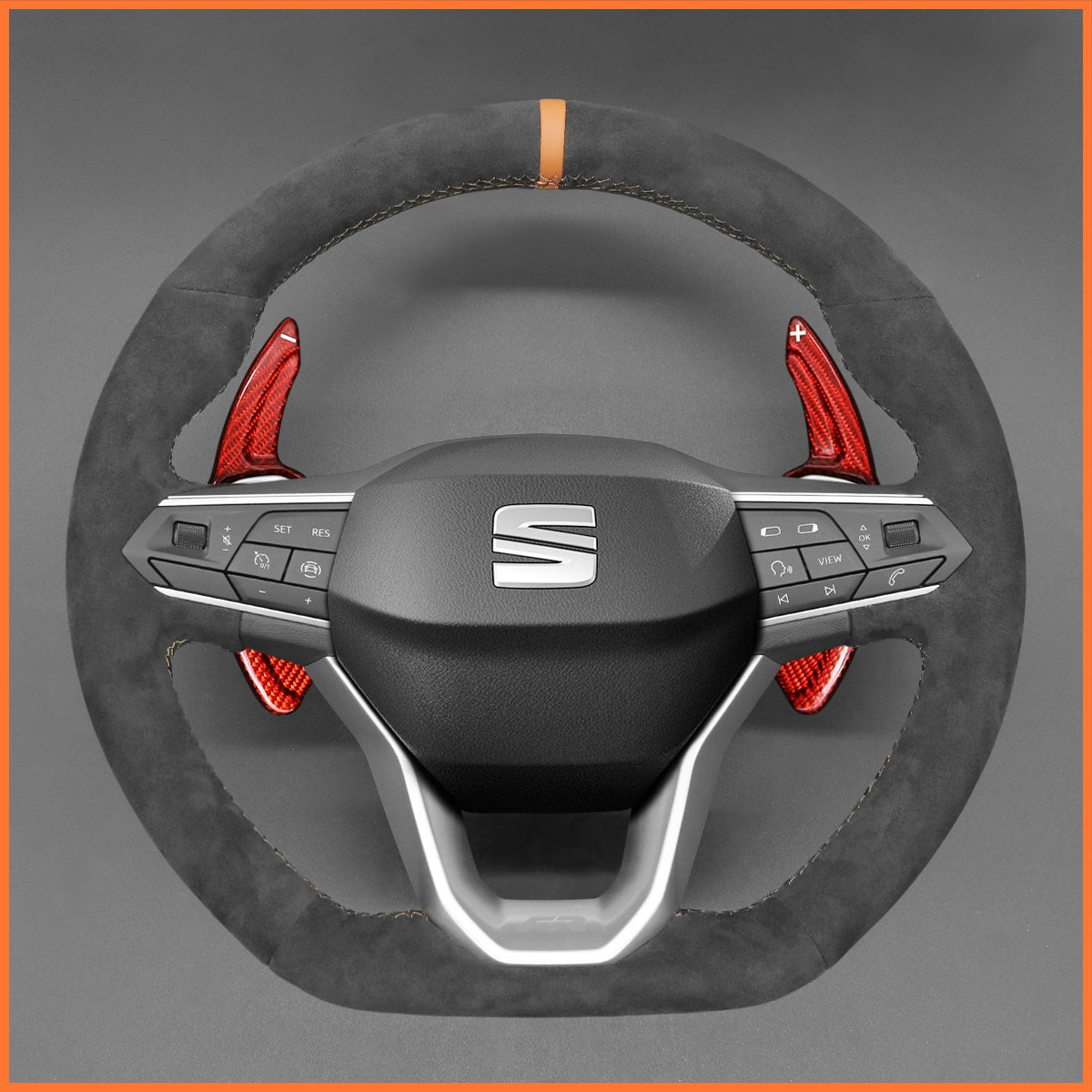 Schaltwippen für SEAT Leon IV / Ibiza 6F / Ateca / Arona / Tarraco 2020-2023 - Mewant.de