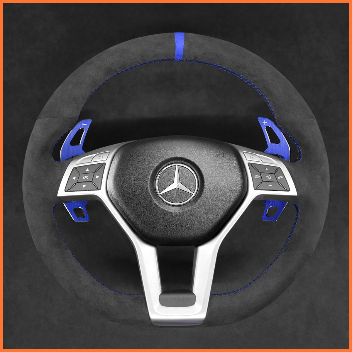 Schaltwippen für Mercedes Benz C218 / W204 / W212 / AMG / X156 / R231 2012-2016 - Mewant.de