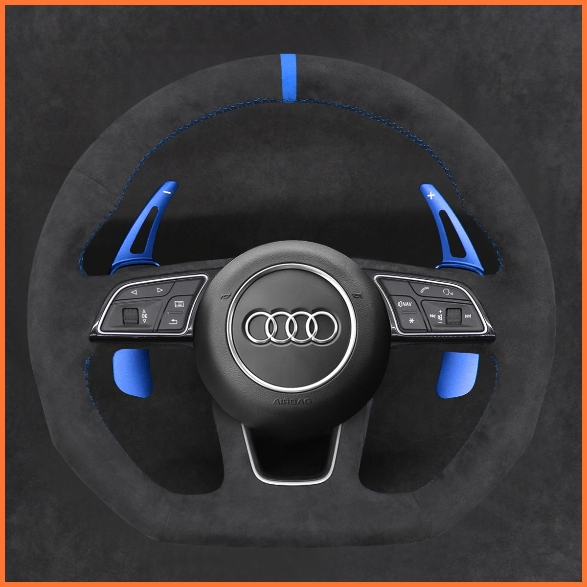 Schaltwippen für Audi A1 / A3 / A4 / A5 / S3 / S4 / S5 / RS4 2015-2022 - Mewant.de