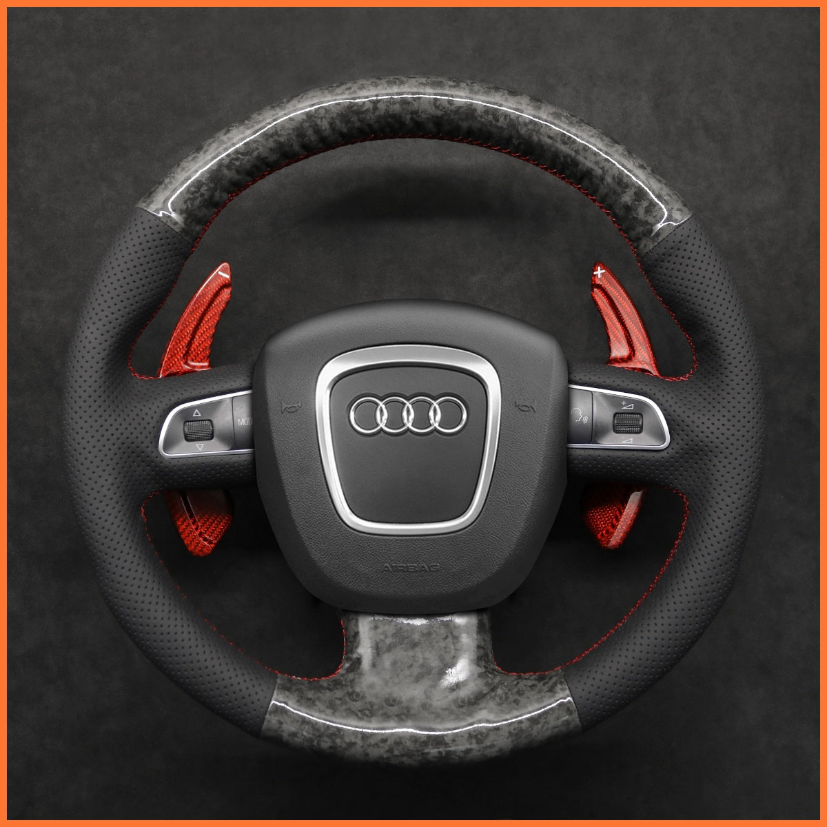 Schaltwippen für Audi A3 / A4 / A5 / A8 / S4 / S5 / S6 / S8 2005-2013 - Mewant.de