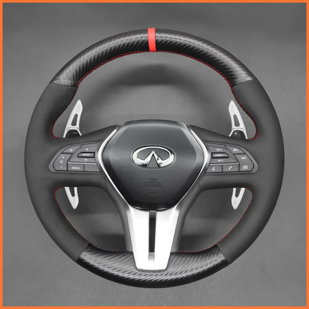 Schaltwippen für Infiniti Q50 / Q60 / QX50 / QX55 2017-2022 - Mewant.de