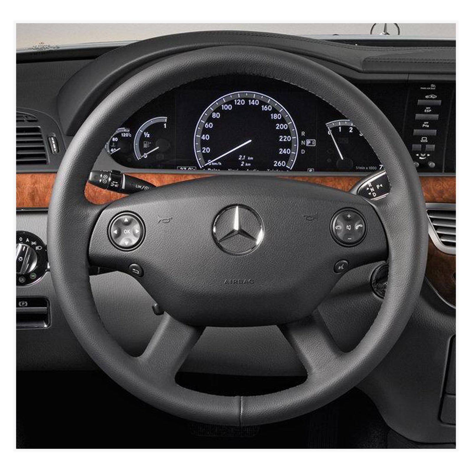 MEWANT Lenkradbezug für CL-Class C216 2007-2010 / S-Class W221 2007-2009 - Mewant.de