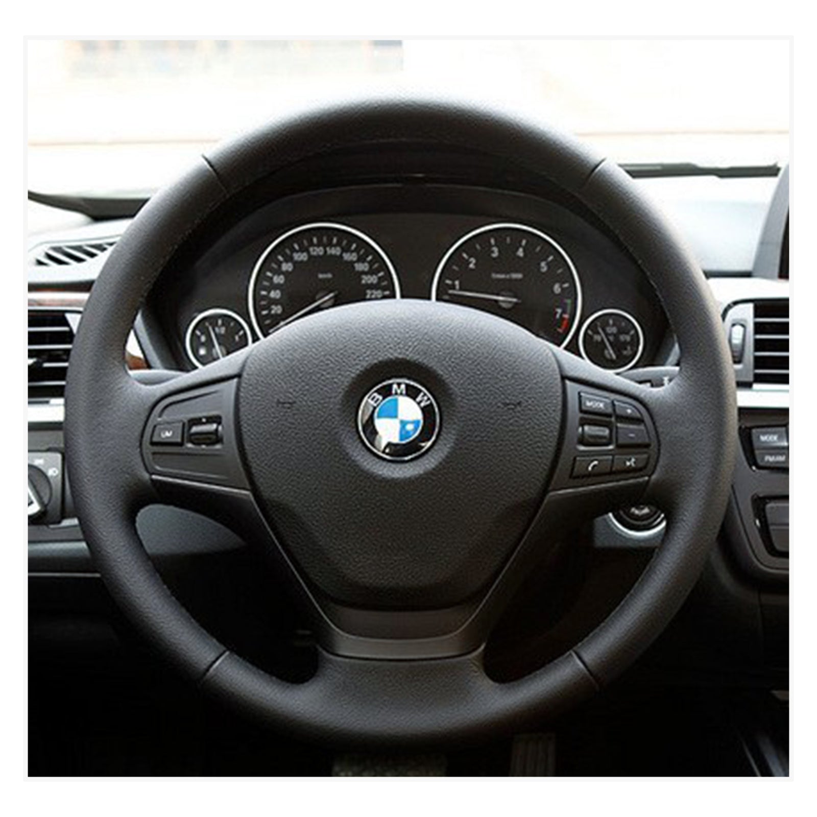 Funda para volante MEWANT para BMW F20 F21 F22 F23 F30 F31 F34 2012-2019