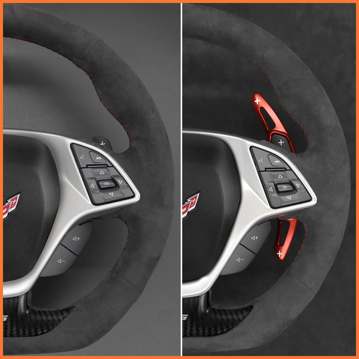 Schaltwippen für Chevrolet Corvette (C7) 2015-2020 - Mewant.de