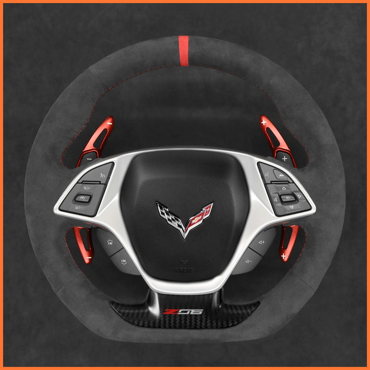 Schaltwippen für Chevrolet Corvette (C7) 2015-2020 - Mewant.de