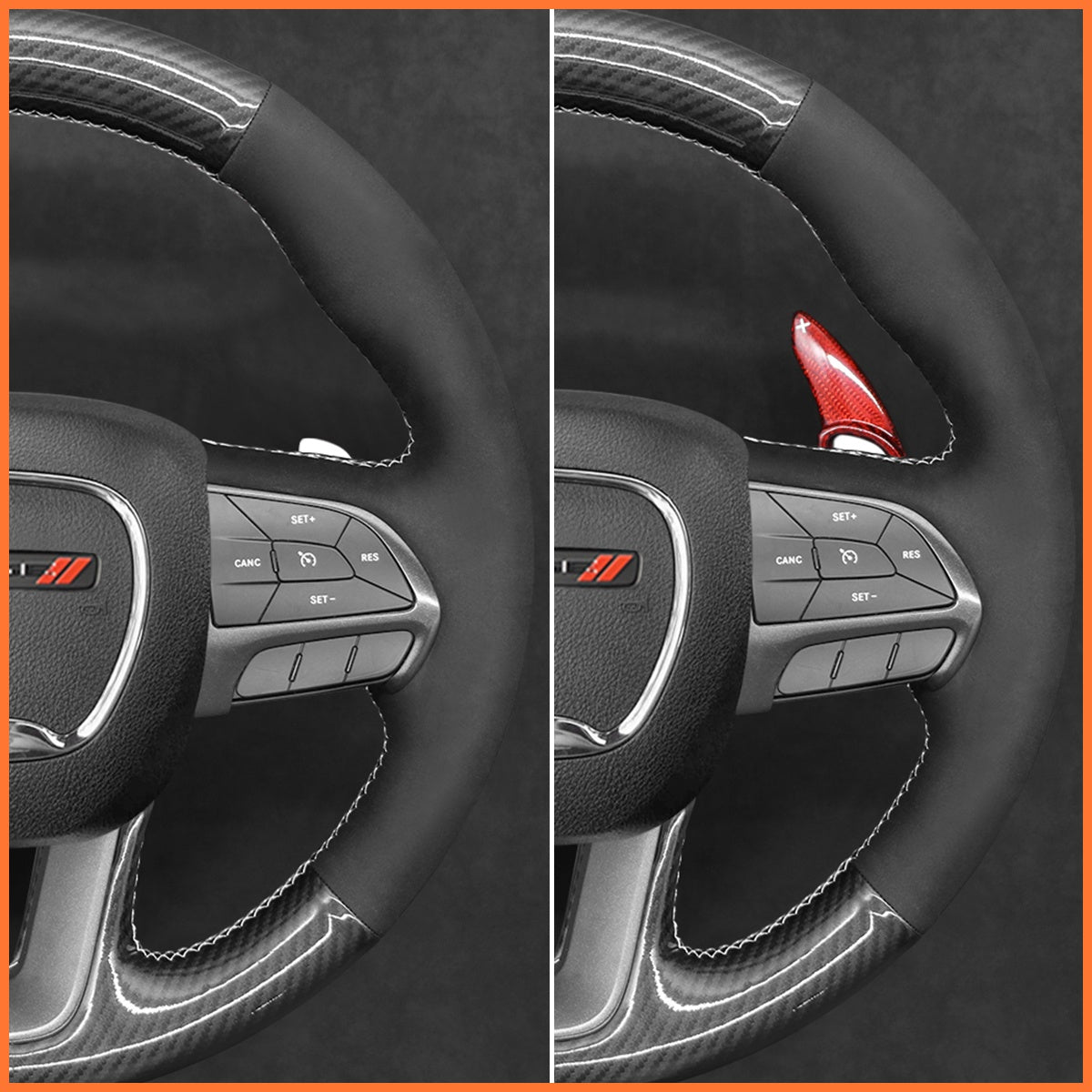 Schaltwippen für Dodge Charger / Challenger 2015-2023 - Mewant.de