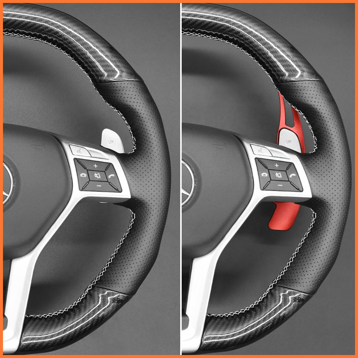 Schaltwippen für Mercedes Benz AMG C117 / C218 / W204 / W212 / R231 2012-2016 - Mewant.de