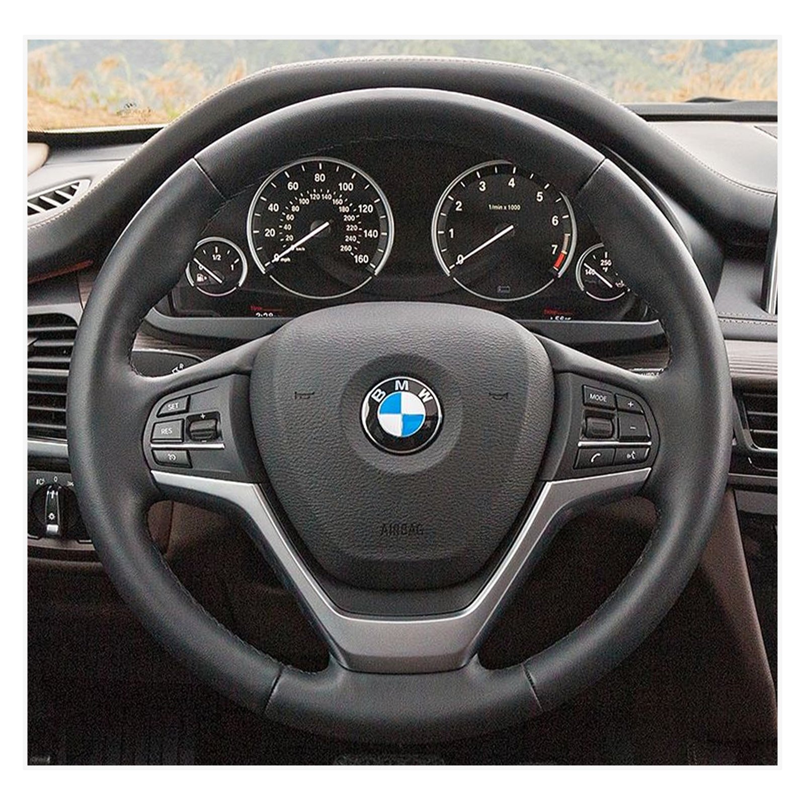 MEWANT Lenkradbezug für BMW X5 F15 2013-2018 / X6 F16 2015-2019 - Mewant.de