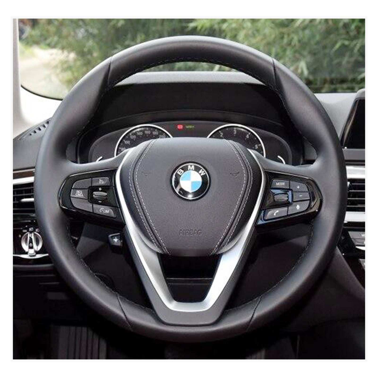 MEWANT Lenkradbezug für BMW F40 F44 G20 G21 G30 G31 i4 iX3 X5 X6 X7 Z4 2019-2024 - Mewant.de