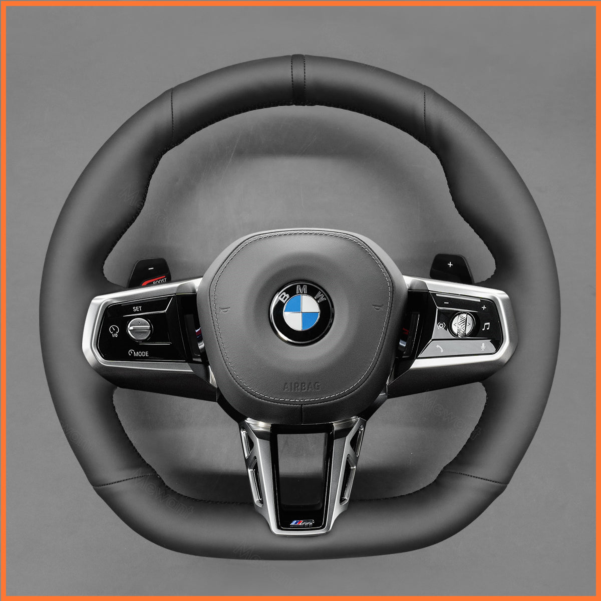MEWANT Lenkradbezug für BMW M Sport G60 G61 Touring G70 i5 G60 G61 i7 G70 2022-2024 - Mewant.de