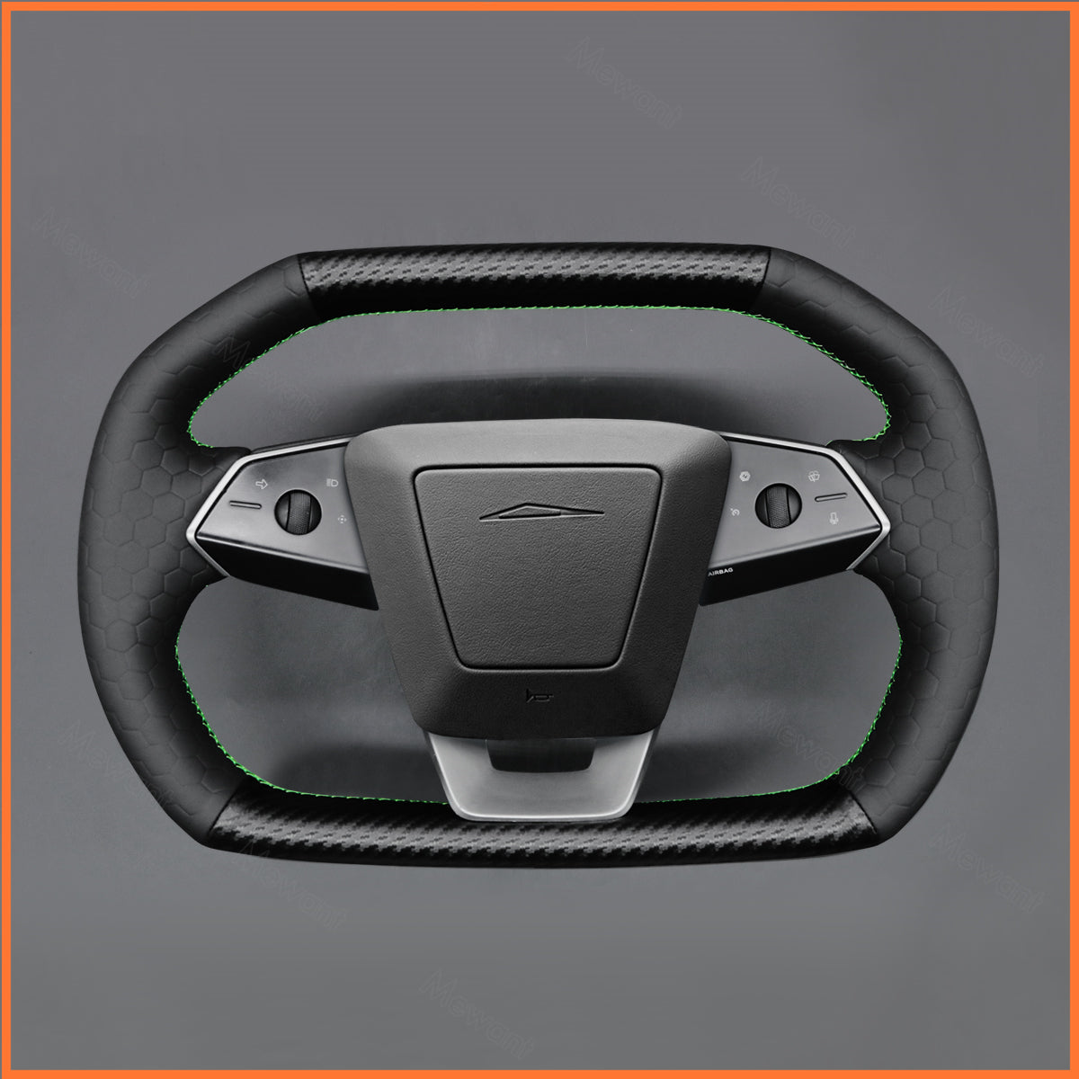 MEWANT Funda para volante para Tesla Cybertruck 2023-2025