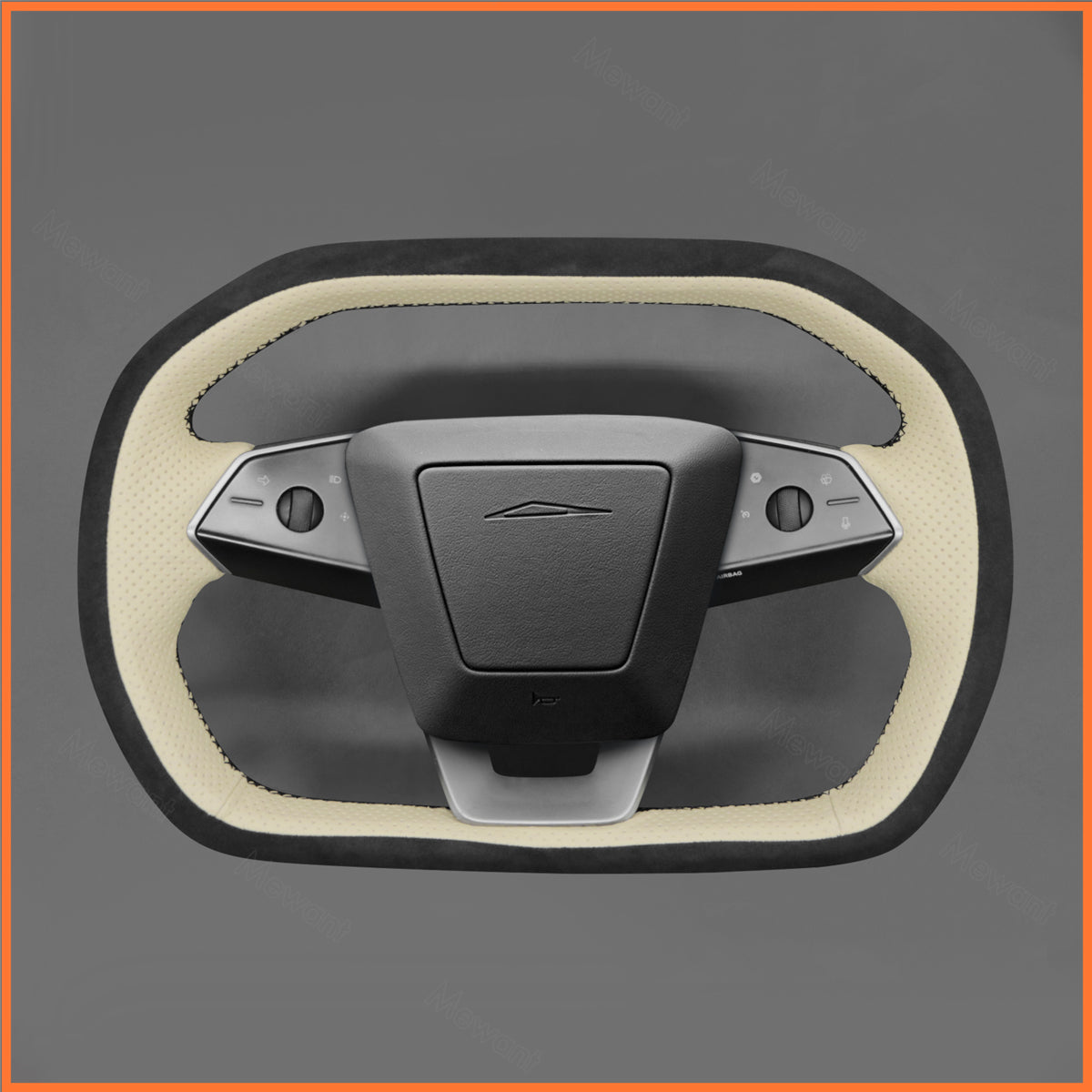 MEWANT Funda para volante para Tesla Cybertruck 2023-2025