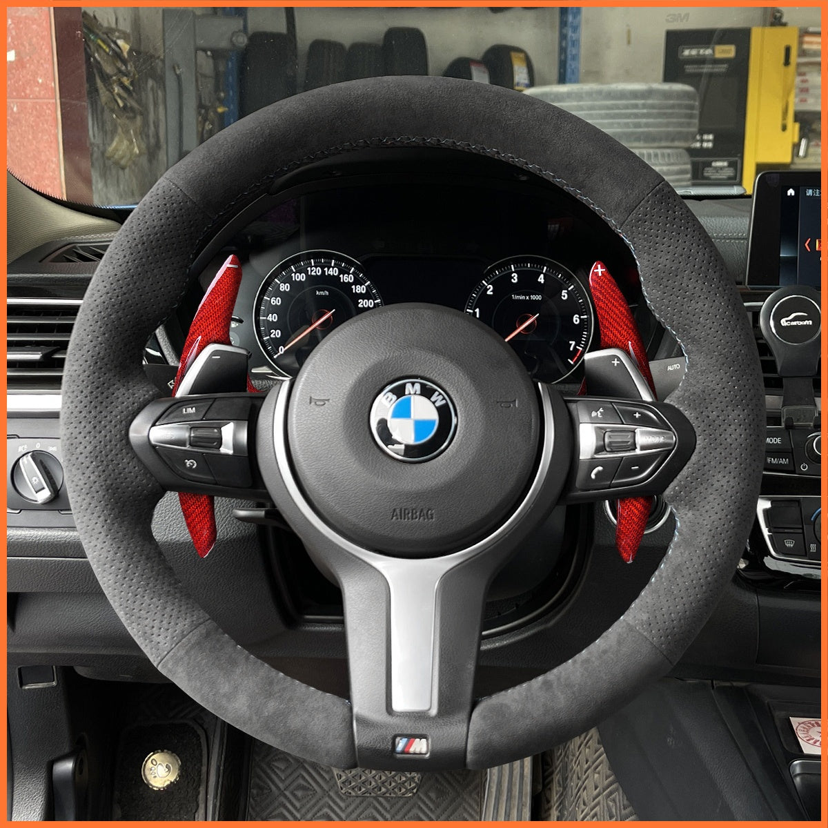 Schaltwippen für BMW M Sport F07 / F10 / F12 / F20 / F21 / F30 / F33 / X3 / X4 / X5 / M140i / M50d 2012-2020 - Mewant.de
