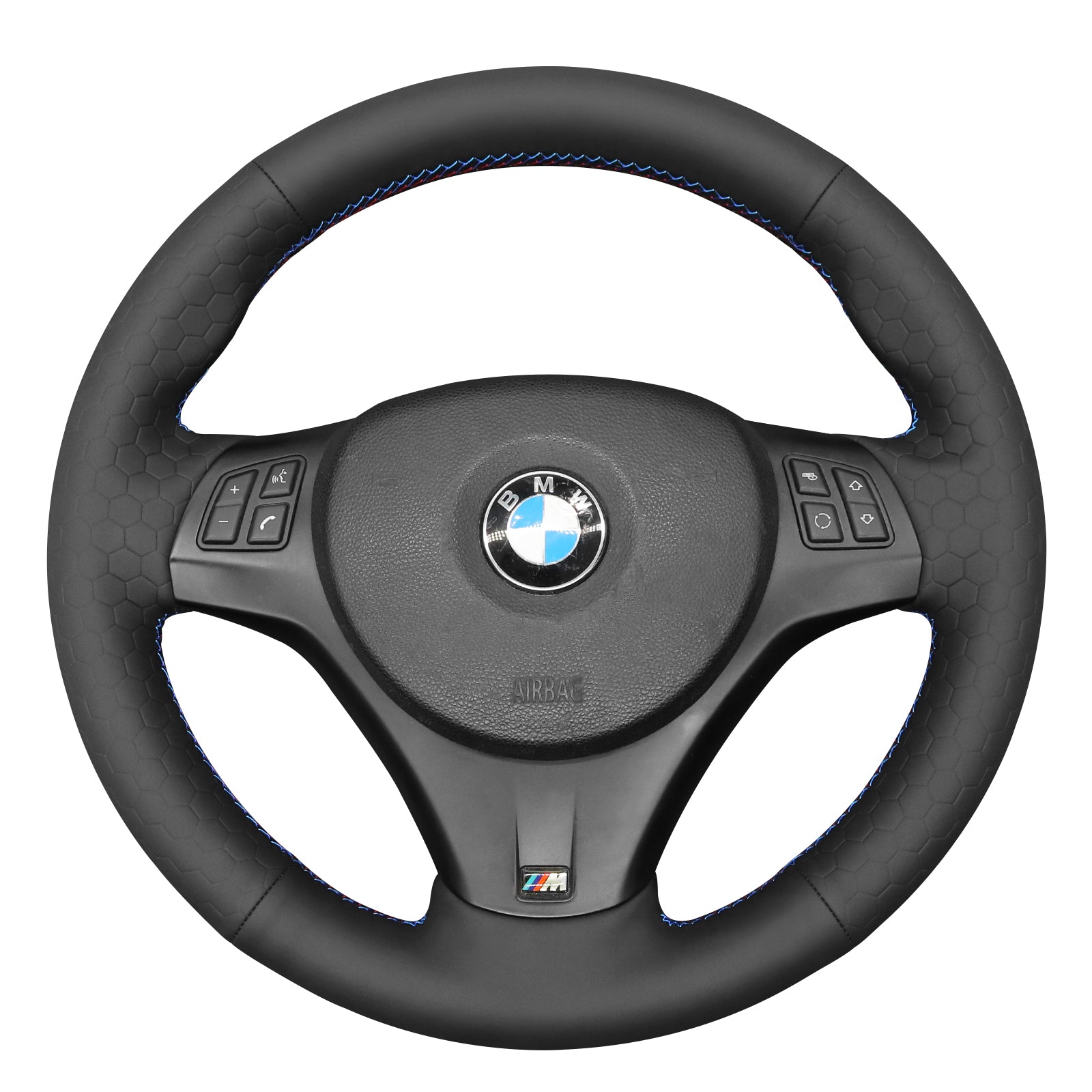 MEWANT Lenkradbezug für BMW M Sport M3 E90 E91 E92 E93 E87 E81 E82 E88 X1 E84 2006-2013 aus DE Lager - Mewant.de