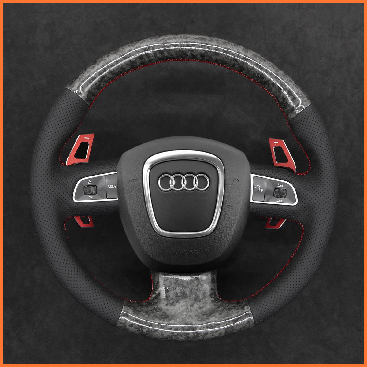 Schaltwippen für Audi A3 / A4 / A5 / A8 / S4 / S5 / S6 / S8 2005-2013 - Mewant.de
