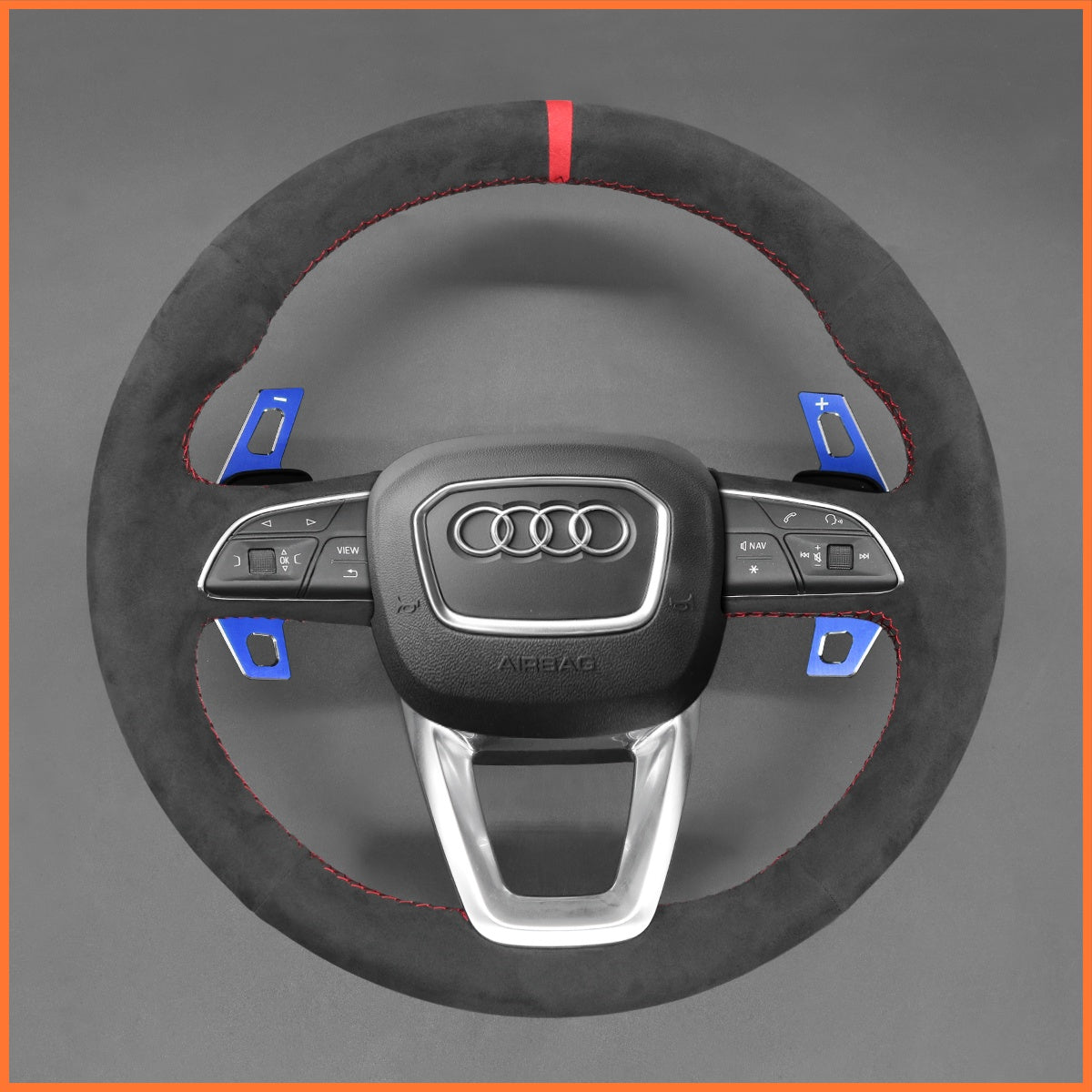 Schaltwippen für Audi A3 / A4 / A5 / RS / S3 / S4 / S5 / Q2 / Q3 / Q5 / Q7 / Q8 / SQ2 / SQ5 / SQ7 / SQ8 2015-2022 - Mewant.de