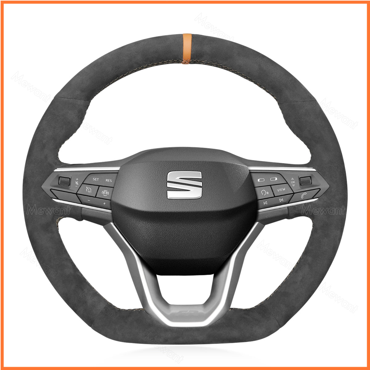 MEWANT Lenkradbezug für Seat Leon IV / Ibiza 6F / Ateca / Arona / Tarraco 2020-2022 - Mewant.de