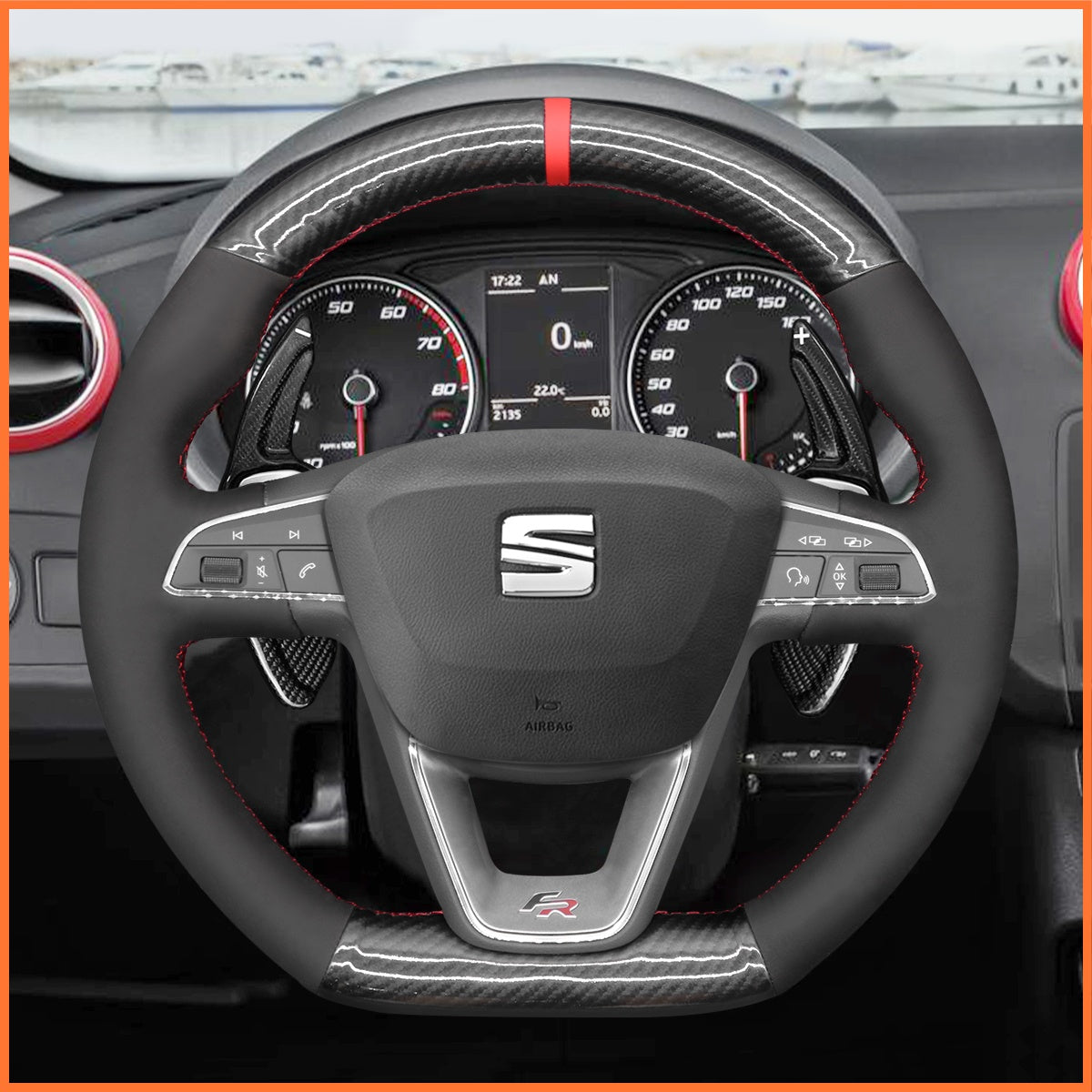Schaltwippen für SEAT Leon / Ibiza / Alhambra / Toledo FR / Arona / Ateca FR-Line 2014-2022 - Mewant.de