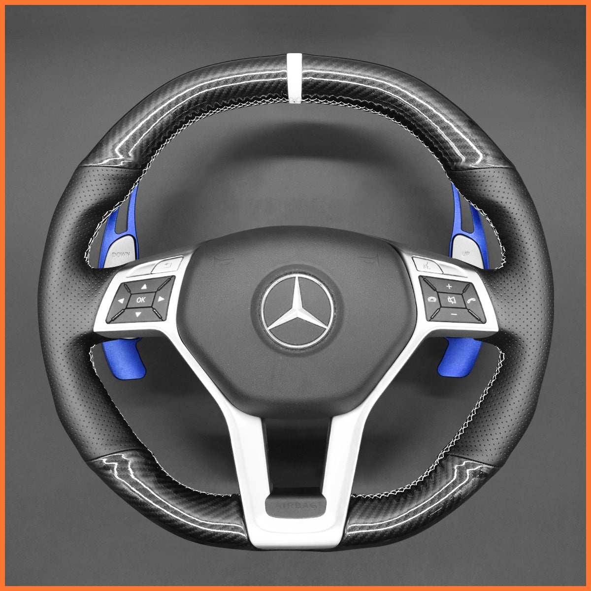 Schaltwippen für Mercedes Benz AMG C117 / C218 / W204 / W212 / R231 2012-2016 - Mewant.de