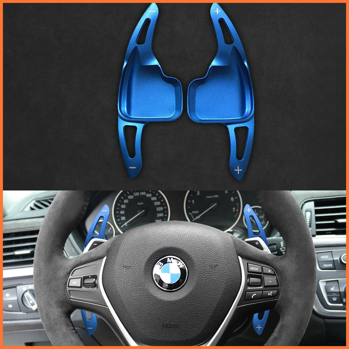 Schaltwippen für BMW F20 / F21 / F30 / F31 / F32 / F33 / F36 2012-2018 - Mewant.de