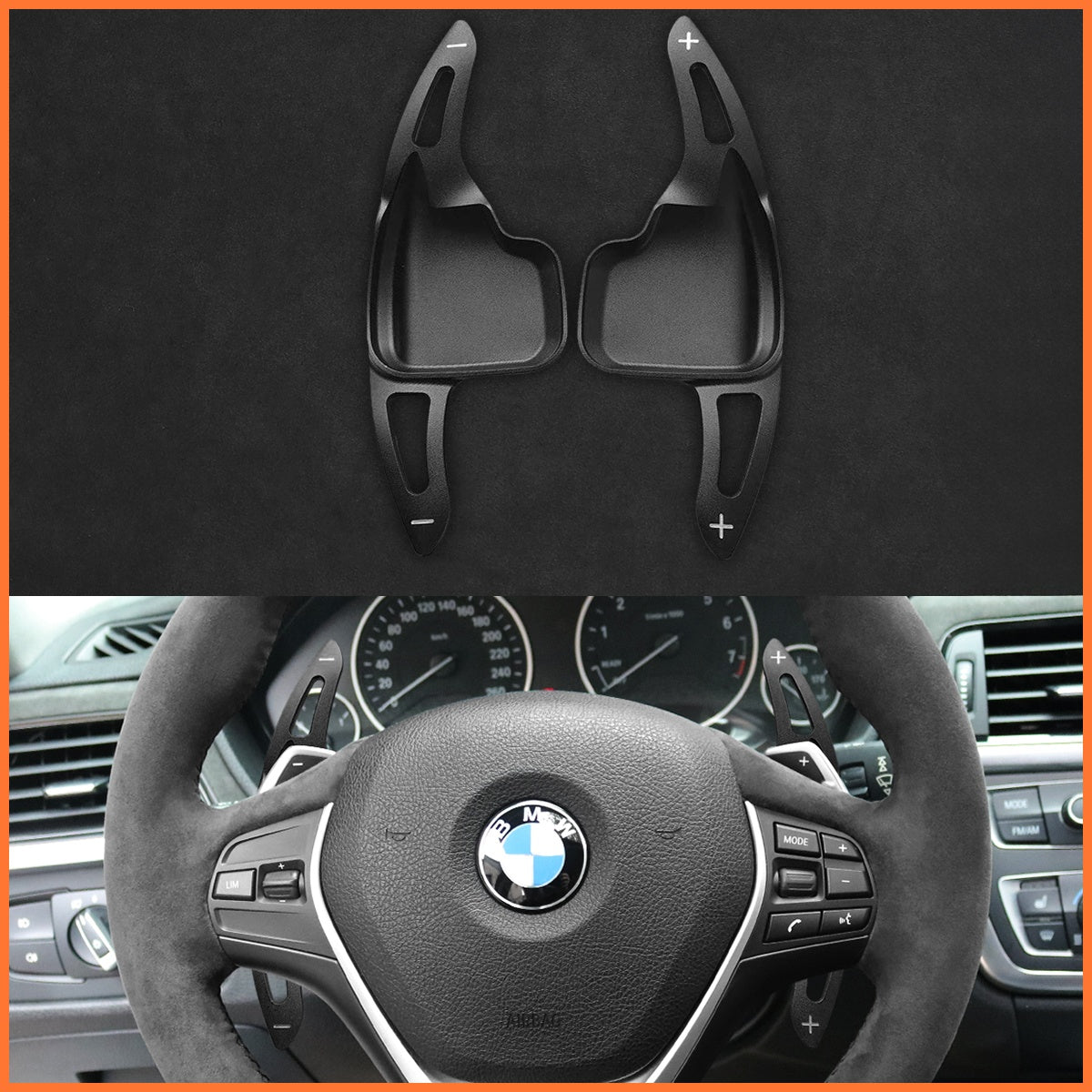 Schaltwippen für BMW F20 / F21 / F30 / F31 / F32 / F33 / F36 2012-2018 - Mewant.de