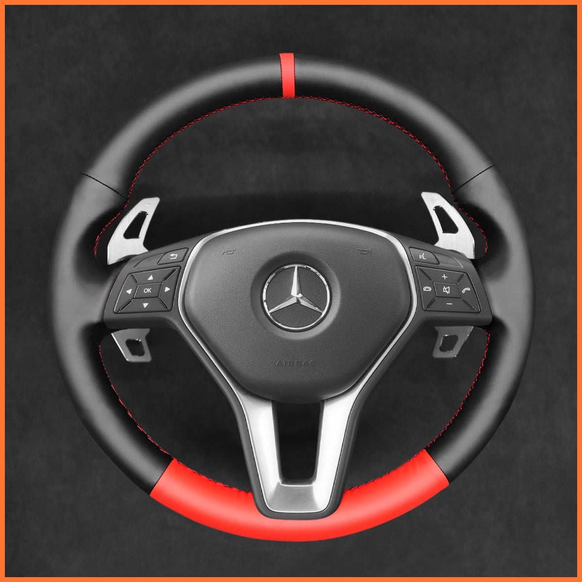 Schaltwippen für Mercedes Benz C117 / C218 / W204 / W212 / W246 / X156 / X204 2012-2017 - Mewant.de