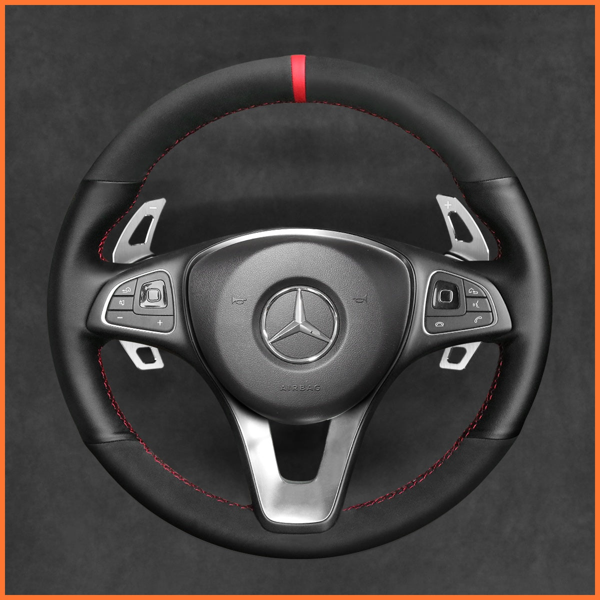 Schaltwippen für Mercedes Benz C117 / C218 / W176 / W205 / W213 / W218 / W246 / W253 / W447 / X166 / X253 2014-2023 - Mewant.de