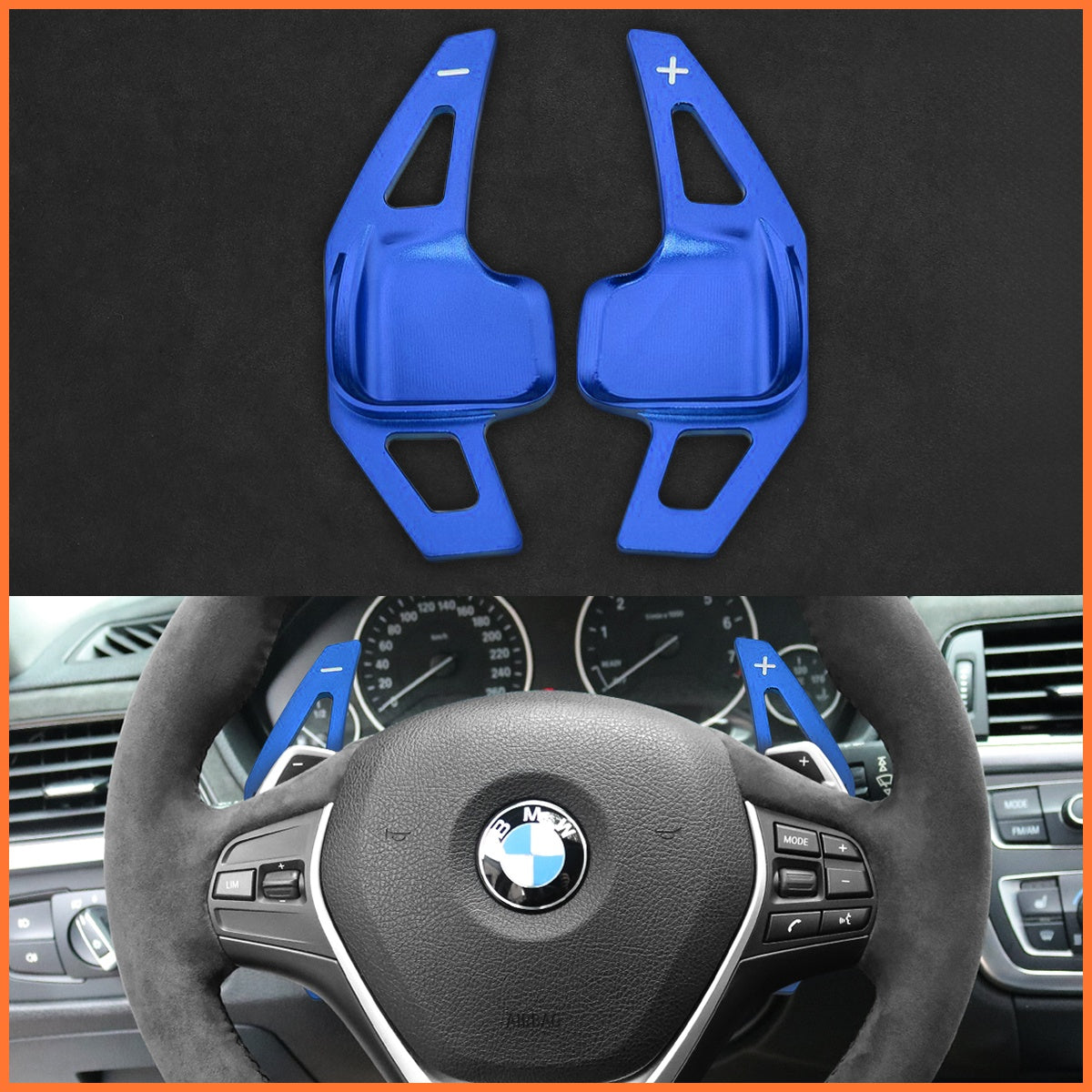 Schaltwippen für BMW F20 / F21 / F30 / F31 / F32 / F33 / F36 2012-2018 - Mewant.de
