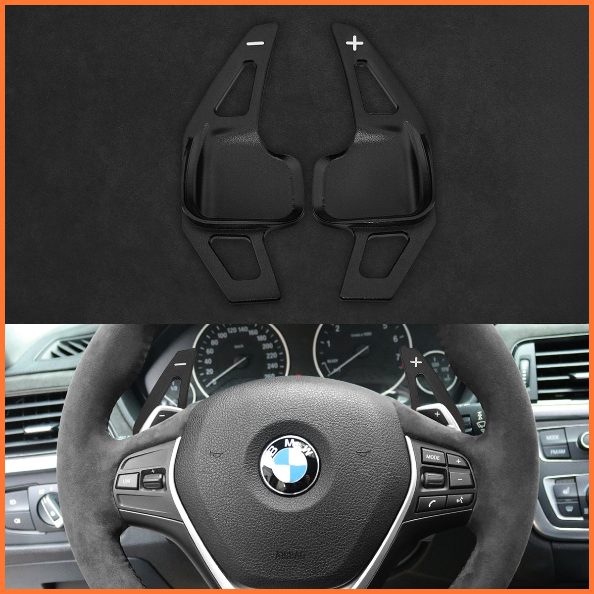 Schaltwippen für BMW F20 / F21 / F30 / F31 / F32 / F33 / F36 2012-2018 - Mewant.de