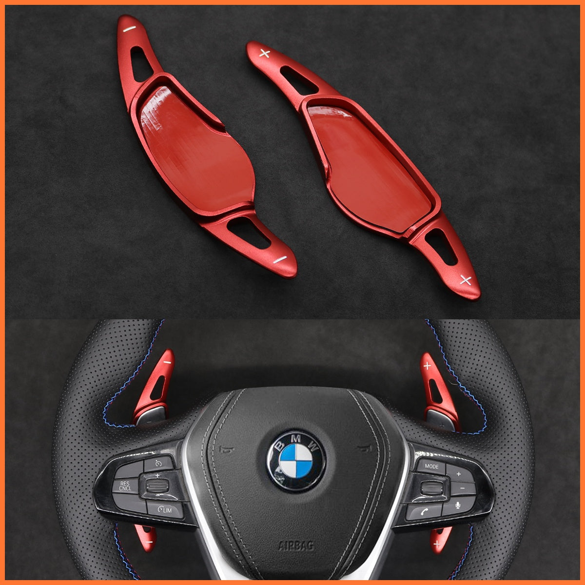Schaltwippen für BMW G20 / G22 / X3 / X4 / X5 / X6 2018-2021 - Mewant.de