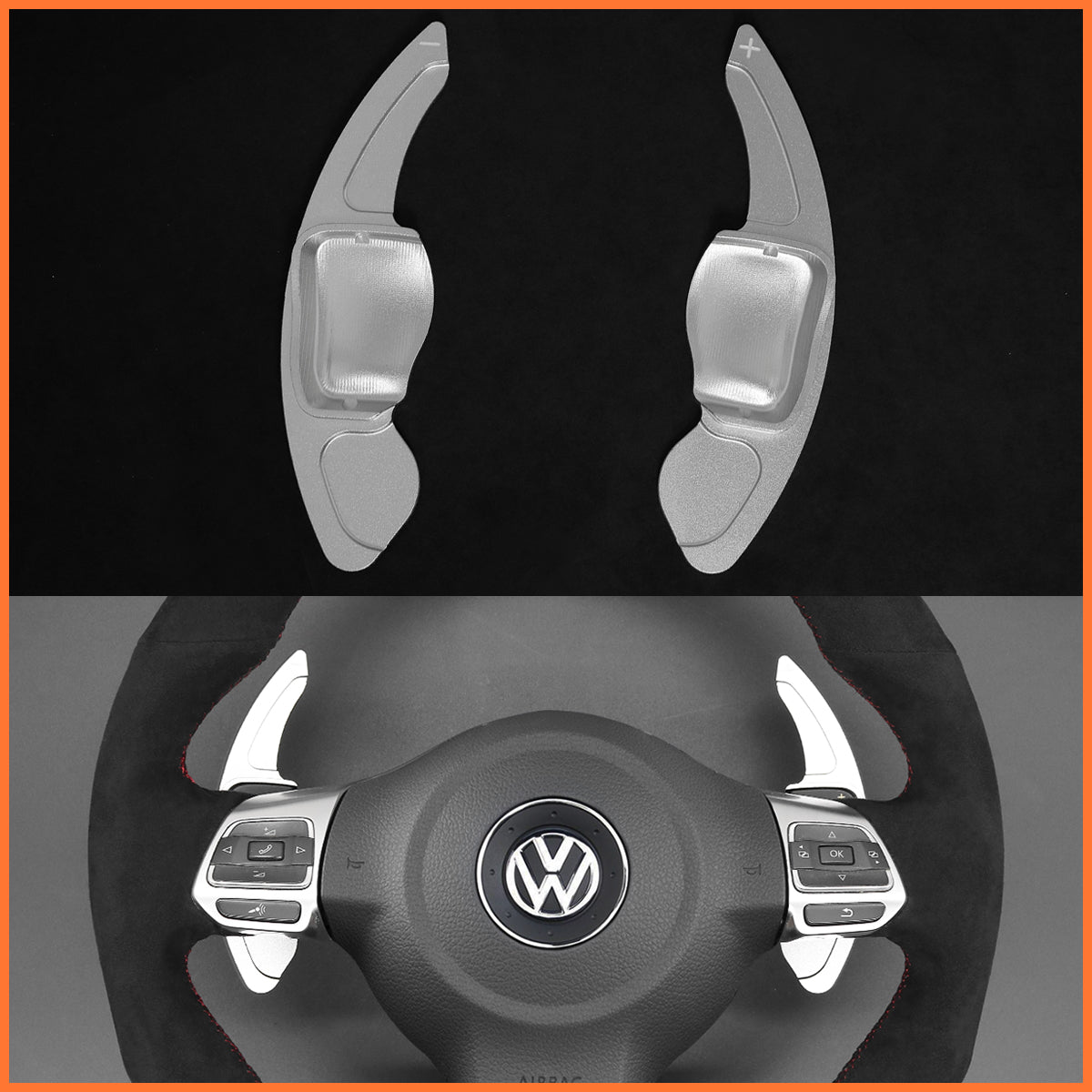 Schaltwippen für Volkswagen Golf 6 R / MK6 / GTI - Mewant.de