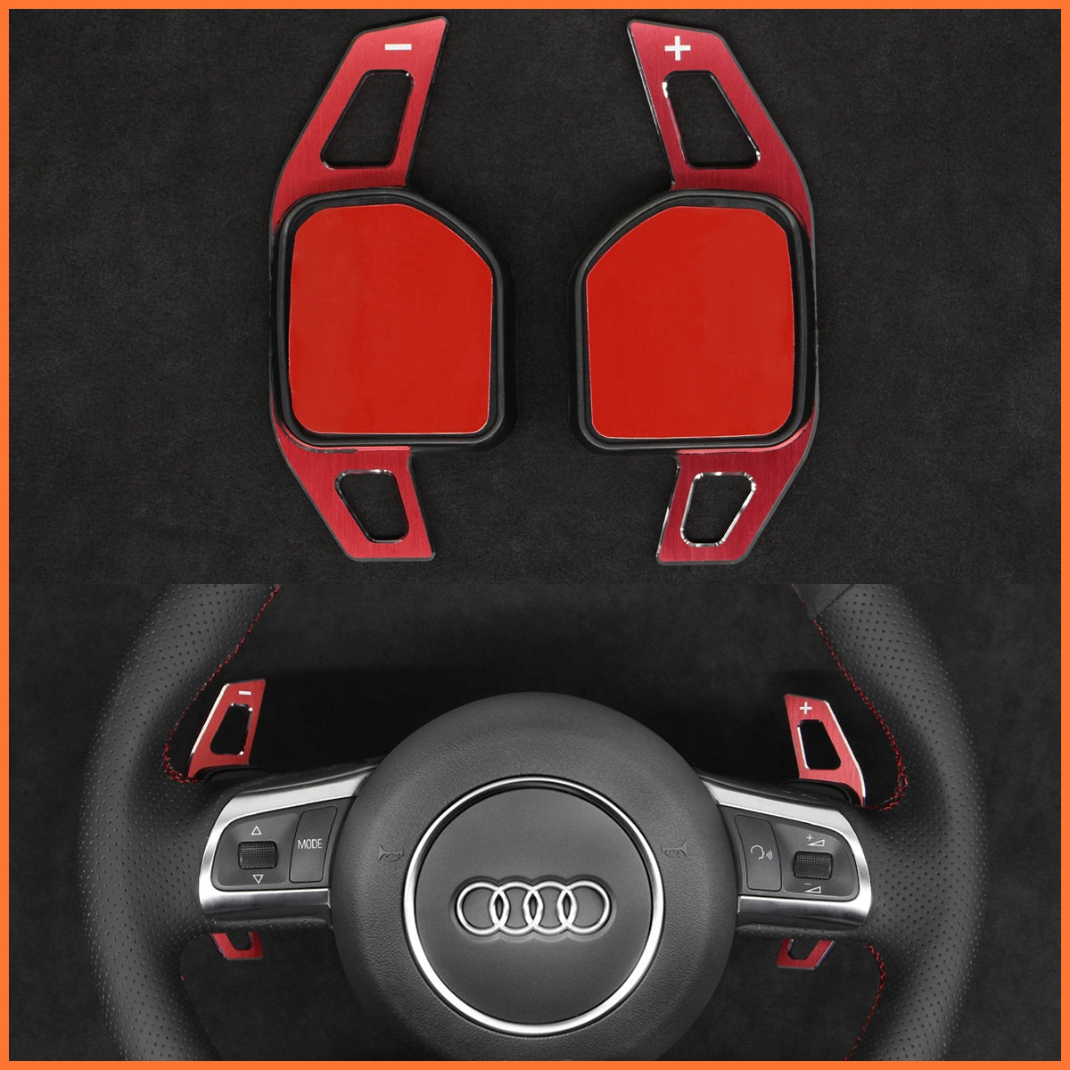 Schaltwippen für Audi R8 / TT RS / RS3 / RS6 2009-2015 - Mewant.de
