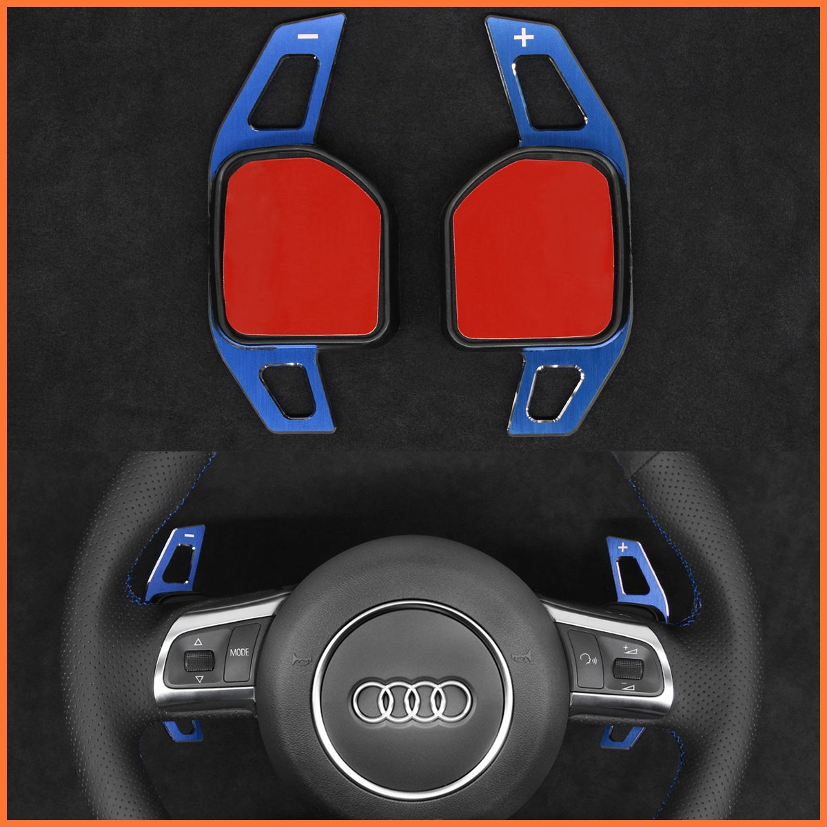 Schaltwippen für Audi R8 / TT RS / RS3 / RS6 2009-2015 - Mewant.de