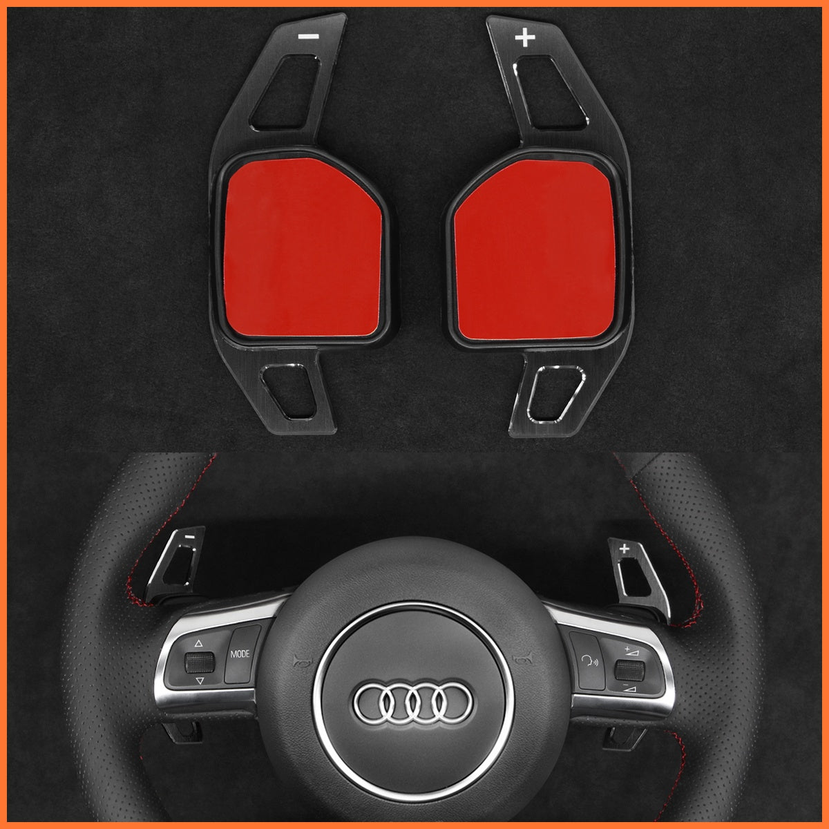 Schaltwippen für Audi R8 / TT RS / RS3 / RS6 2009-2015 - Mewant.de