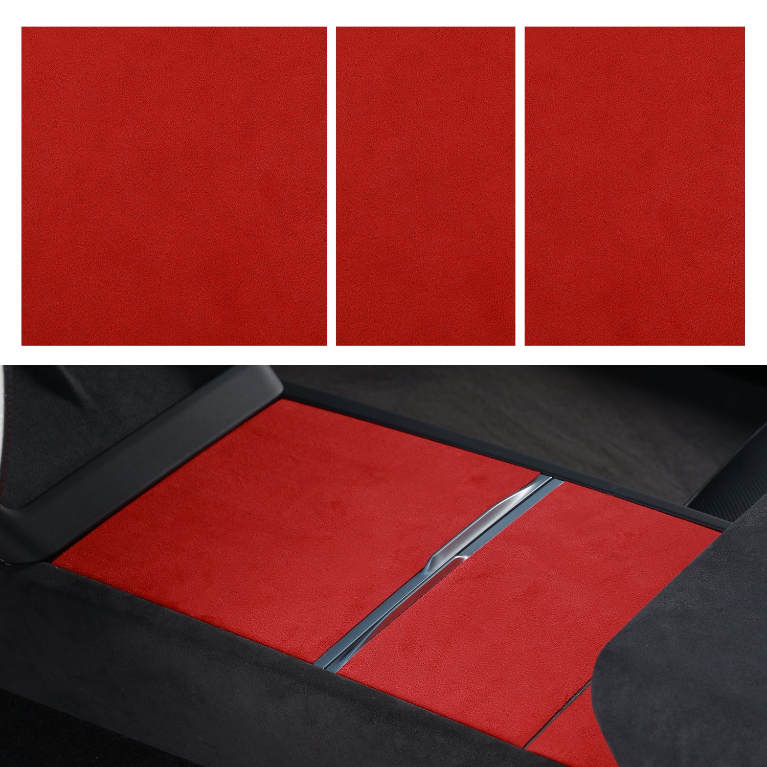 MEWANT Mittelkonsole Wrap Kit für Tesla Model 3 Highland 2023-2025 / Model Y Juniper 2025 - Mewant.de