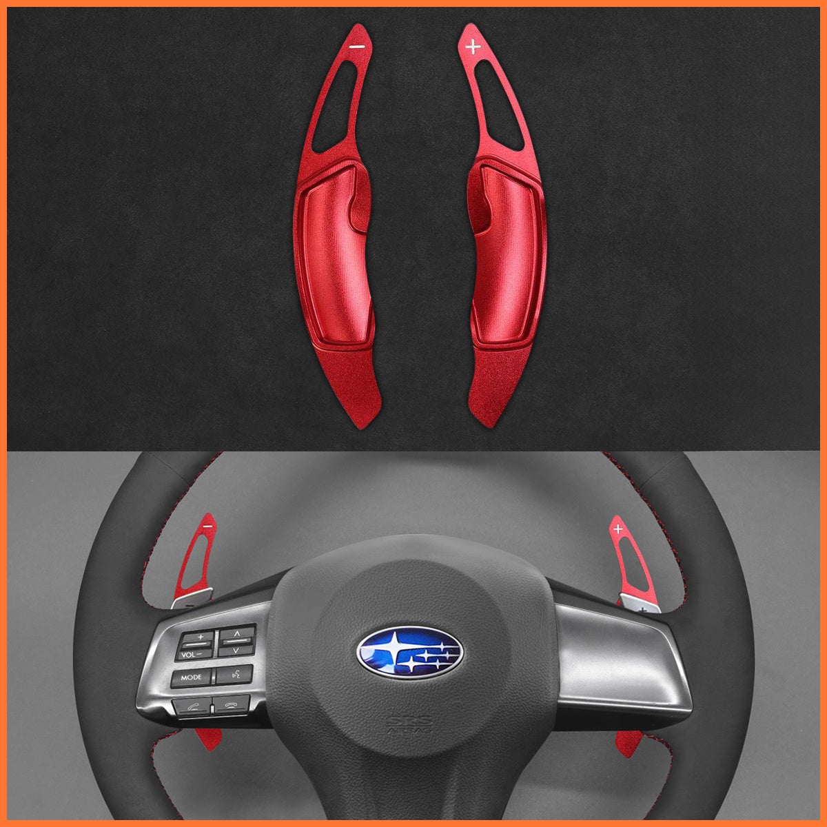 Schaltwippen für Subaru Forester / Legacy / Outback / XV (Crosstrek) / Impreza 2012-2016 - Mewant.de