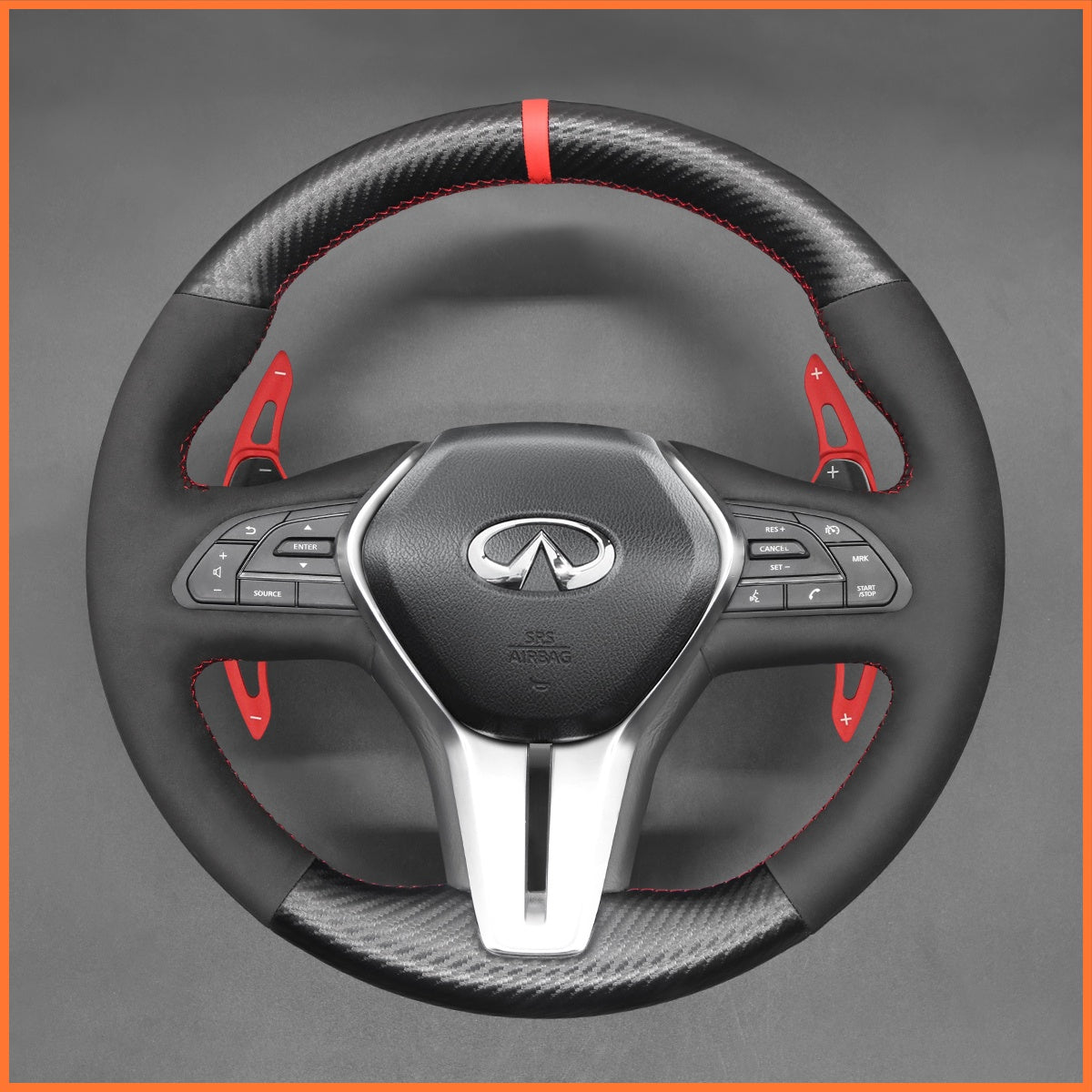 Schaltwippen für Infiniti Q50 / Q60 / QX50 / QX55 2017-2022 - Mewant.de