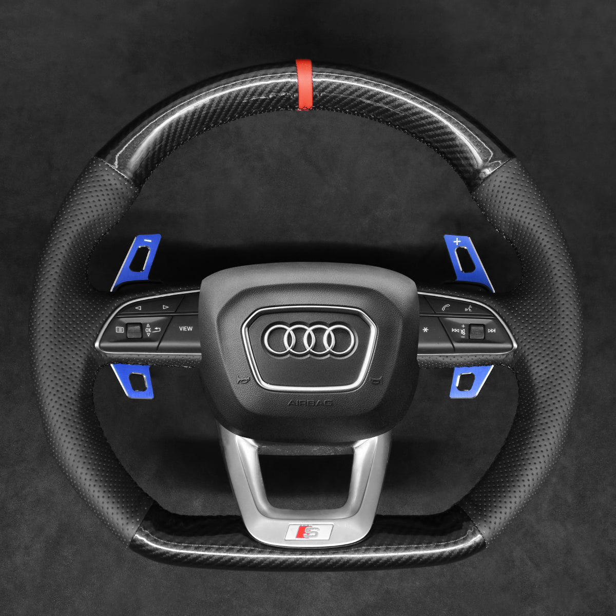 Schaltwippen für Audi Q3 / Q5 / Q7 / Q8 / SQ5 / SQ8 2015-2022 - Mewant.de